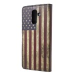 Samsung Galaxy A6 Hülle USA Flagge