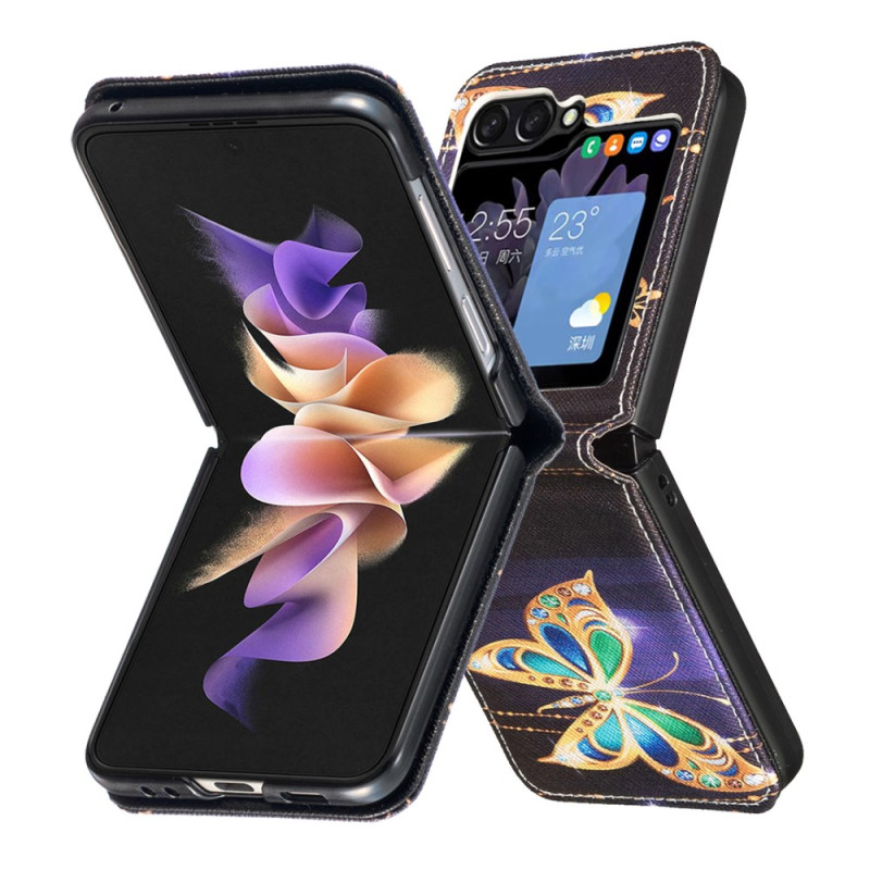 Samsung Galaxy Z Flip 6 Schmetterling Schmuck Cover