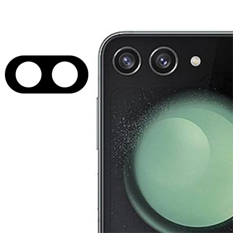 Samsung Galaxy Z Flip 6 Schutzlinse aus gehärtetem Glas (Schwarze Version)