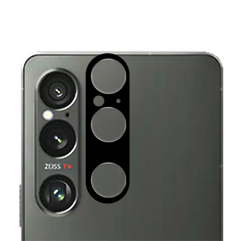 Schutzlinse aus gehärtetem Glas für Sony Xperia 1 VI (schwarze Version)