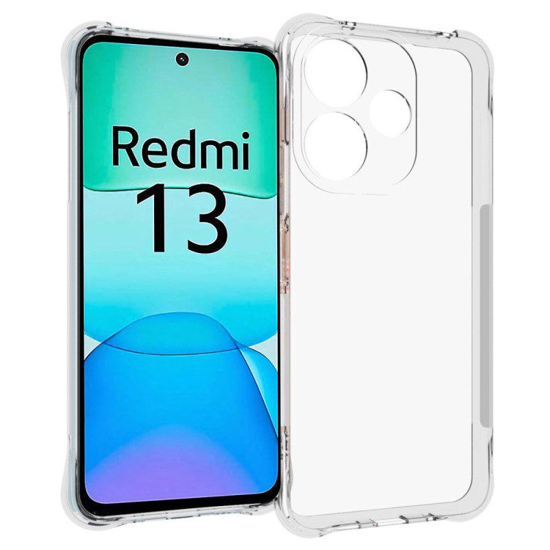 Xiaomi Redmi 13 Cover Transparent Verstärkte Ecken