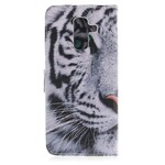 Samsung Galaxy A6 Plus Tiger Face Hülle
