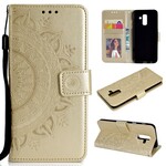 Hülle Samsung Galaxy A6 Plus Mandala Sonne Hülle Samsung Galaxy A6 Plus Mandala Sonne