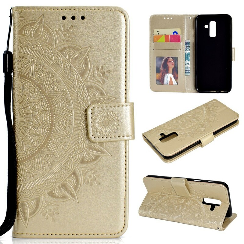 Hülle Samsung Galaxy A6 Plus Mandala Sonne Hülle Samsung Galaxy A6 Plus Mandala Sonne