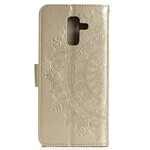 Hülle Samsung Galaxy A6 Plus Mandala Sonne Hülle Samsung Galaxy A6 Plus Mandala Sonne