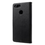 Honor 9 Lite Tasche Schmetterlinge Und Blumen Mit Riemen