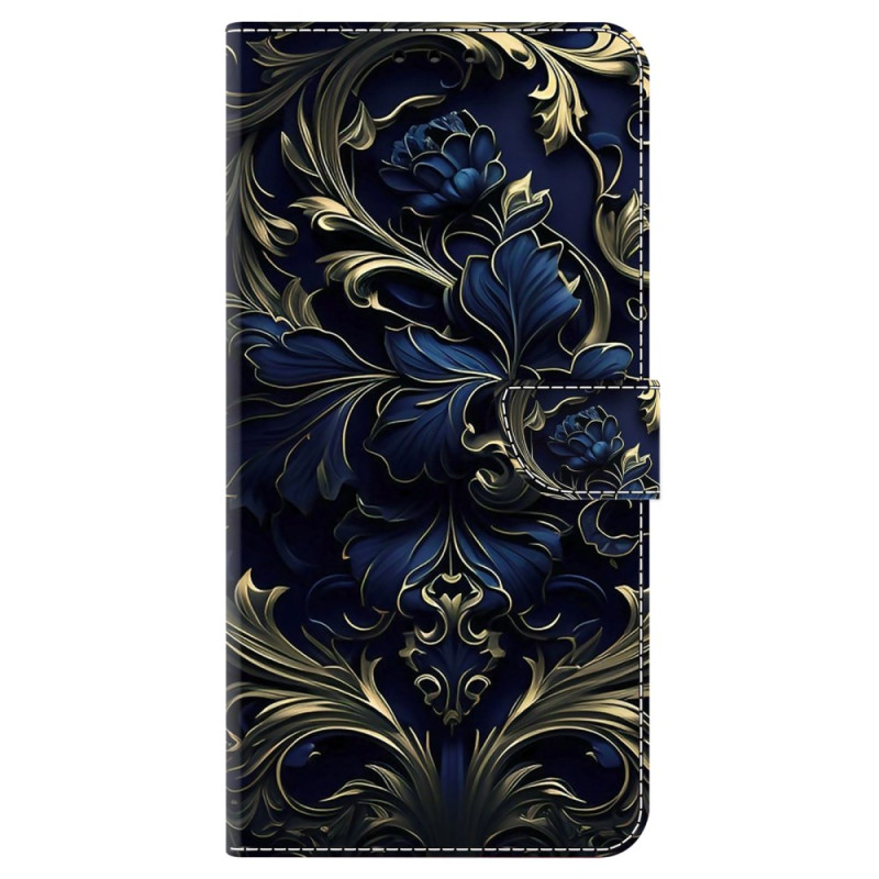 Xiaomi Redmi 13C 4G/5G/Poco C65 Hülle Blaue Blumen