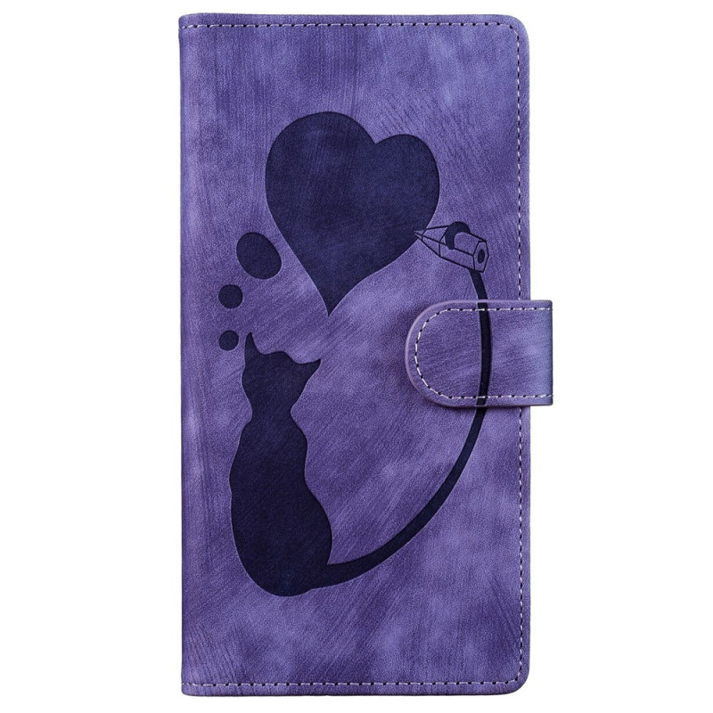 Hülle Xiaomi Redmi 13C 4G/5G/Poco C65 Abdruck Katze