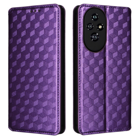 Flip Cover Honor 200 Rauten 3D