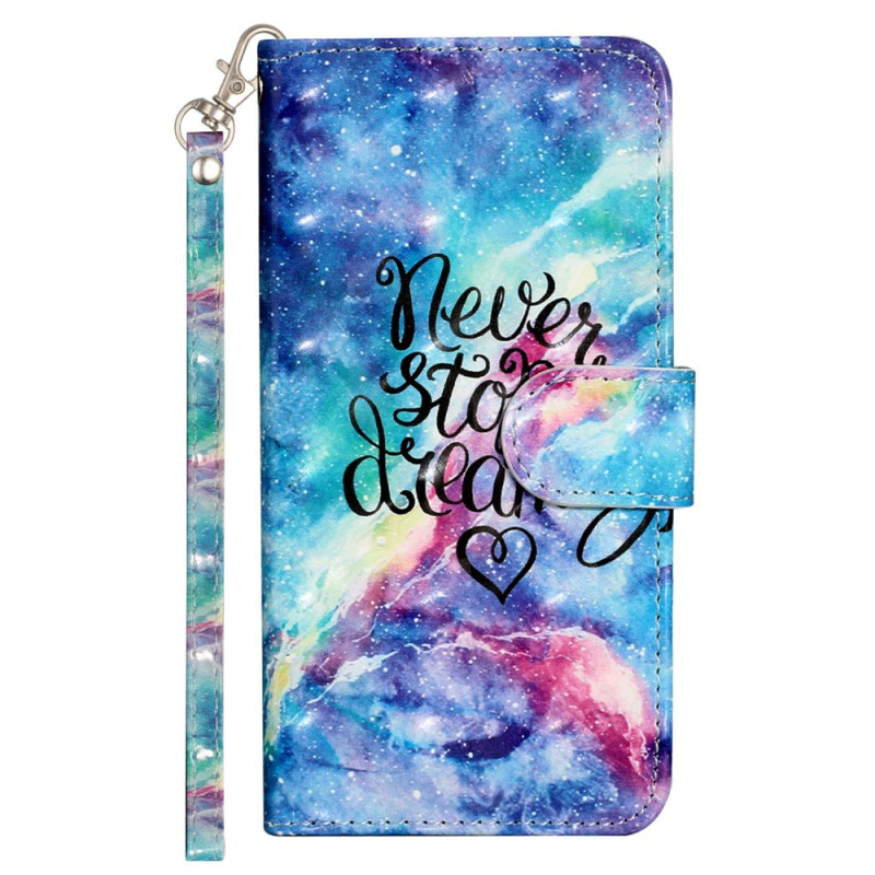 Tasche Honor 90 Pro Never Stop Dreaming mit Trageriemen