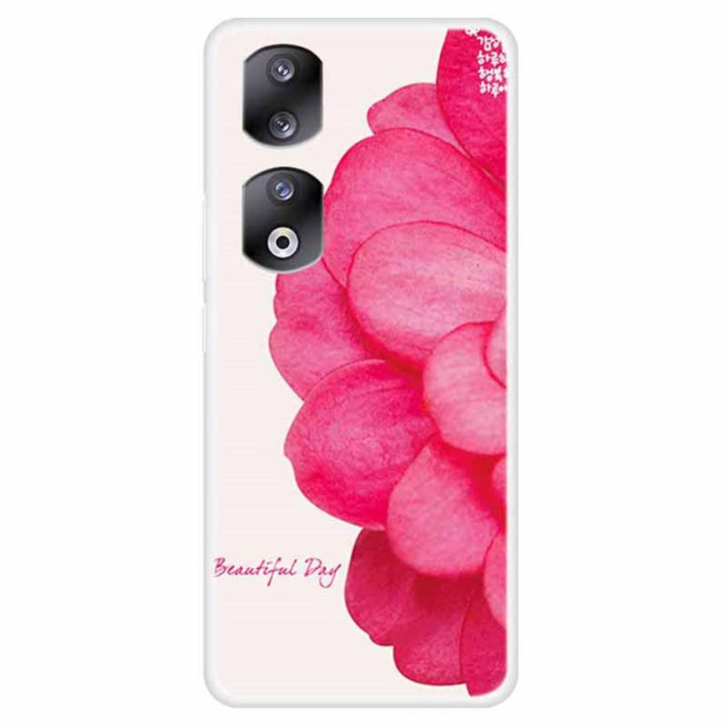 Cover Honor 90 Pro Blume Rosa