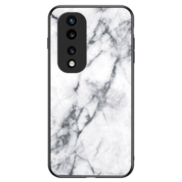 Cover Honor 70 Pro Gehärtetes Glas Marmor-Muster