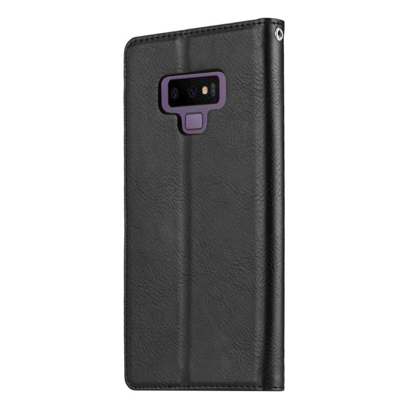 Flip Cover Samsung Galaxy Note 9 Kunstleder Kartenhalter