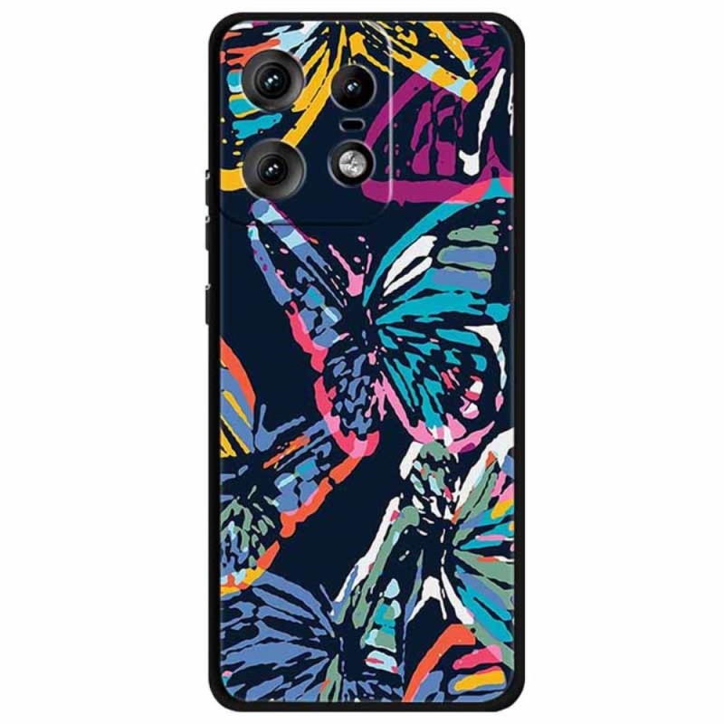 Motorola Edge 50 Pro Cover Splendid Butterfly