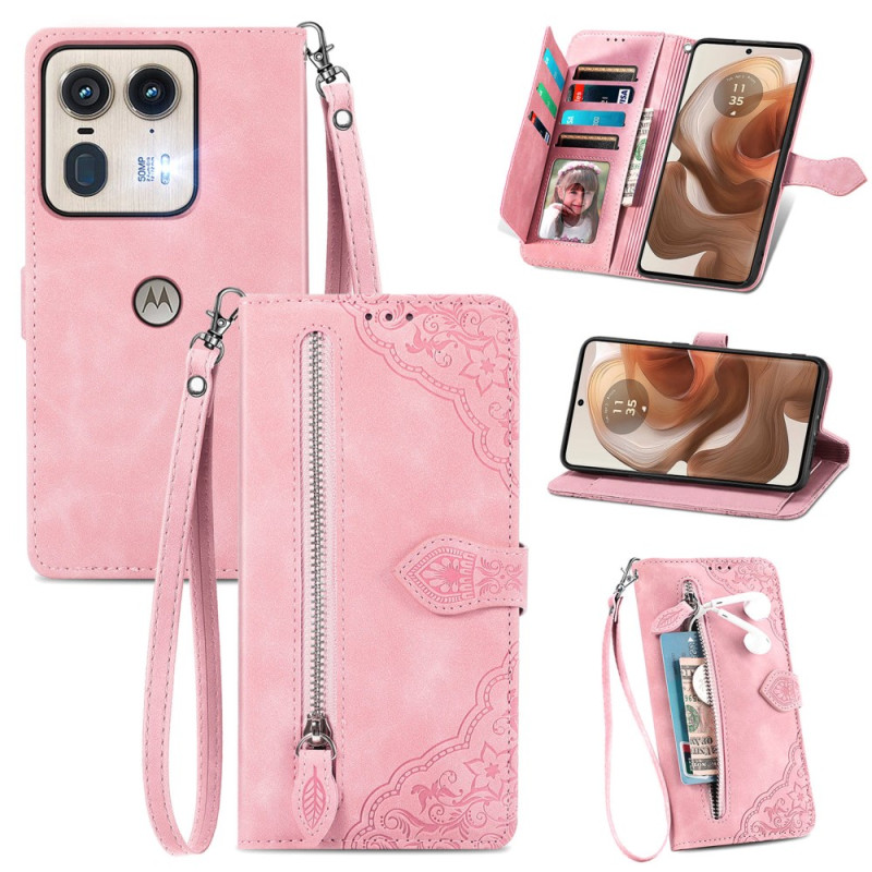 Motorola Edge 50 Ultra Lace Wallet Tasche