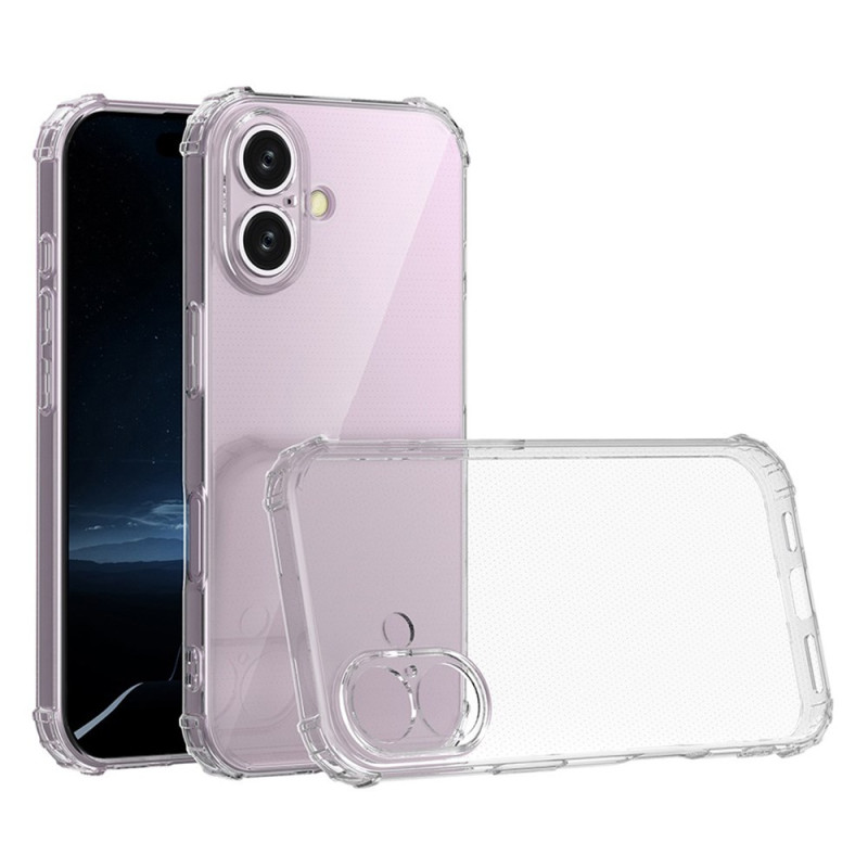 Verstärktes transparentes iPhone 16 Cover