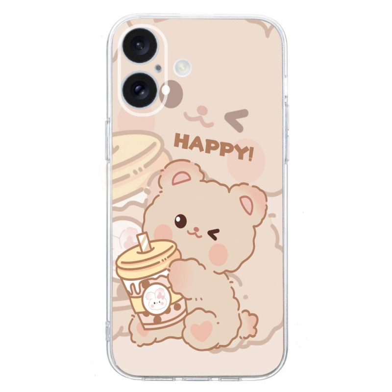 iPhone 16 Plus-HülleHappy Bear