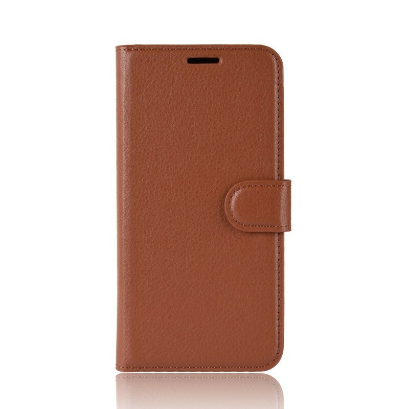 Hülle Samsung Galaxy A6 Plus Kunstleder Litchi Hülle Samsung Galaxy A6 Plus Kunstleder Litchi