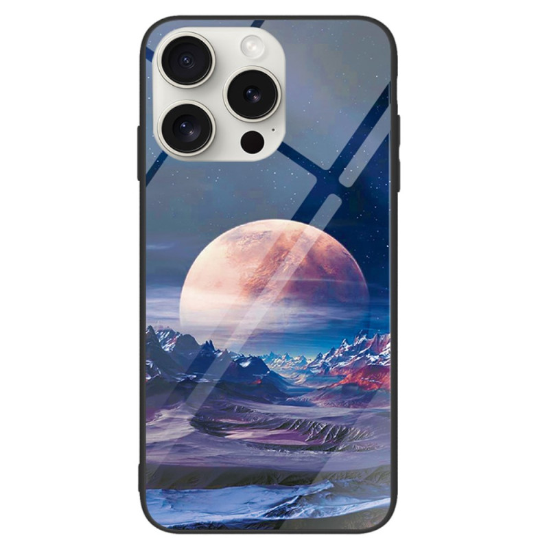 iPhone 16 Pro Panzerglas
 Cover Weißer Planet