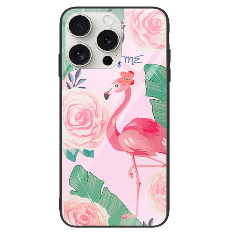 iPhone 16 Pro Panzerglas
 Cover Flamingo Pink