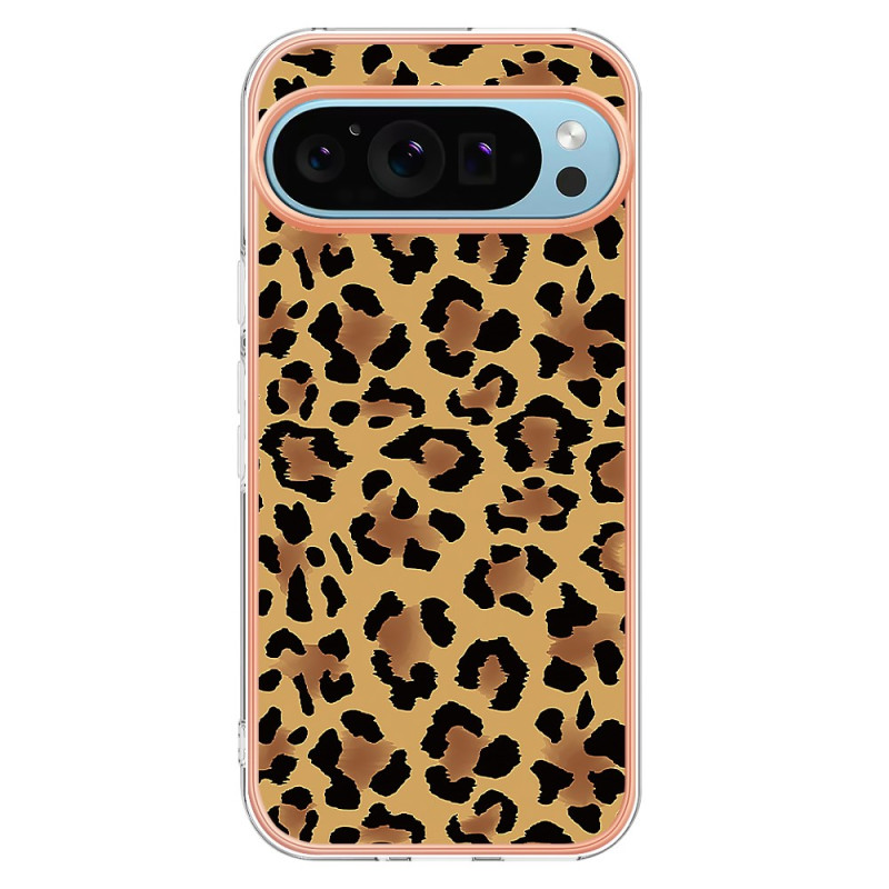 Google Pixel 9 / Pixel 9 Pro Cover mit Leopardenmuster