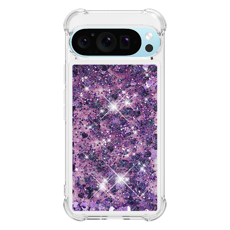 Google Pixel 9 Schutzhülle Verstärkt Glitter