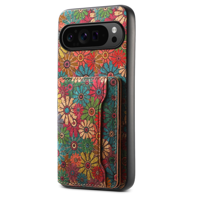 Cover Google Pixel 9 / Pixel 9 Pro Blumen
 Kartenhalter