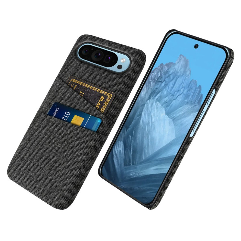 Cover Google Pixel 9 / Pixel 9 Pro Stoff Kartenhalter