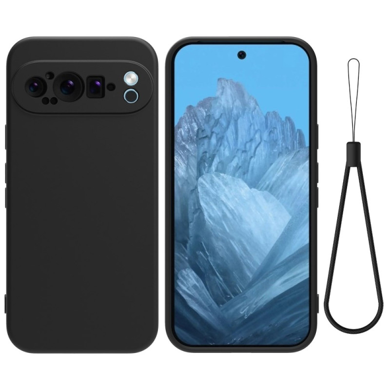 Google Pixel 9 Pro SiliCone Cover mit Riemen