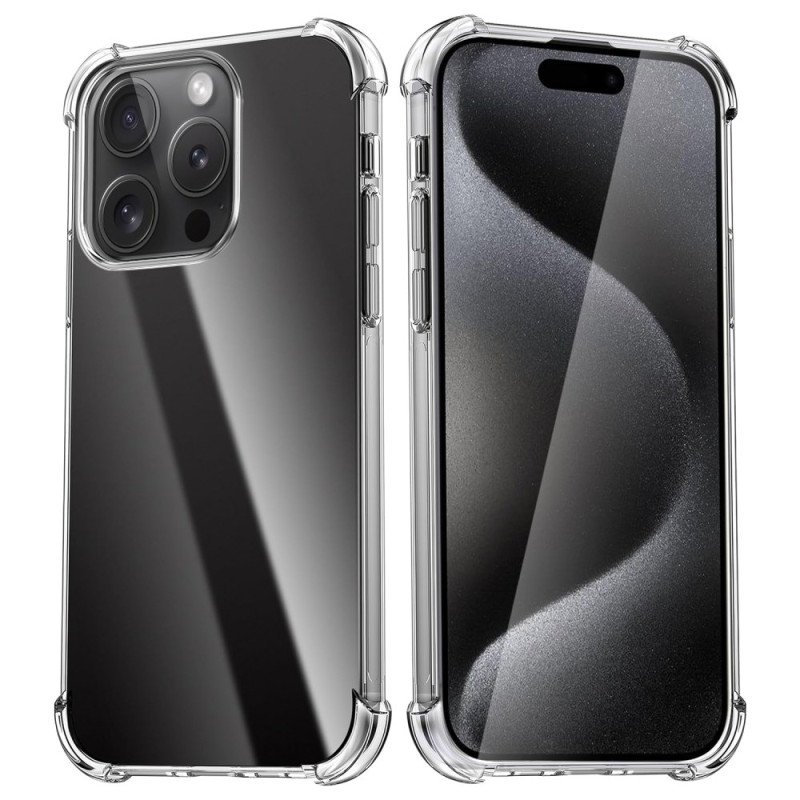 Stoßfestes transparentes iPhone 16 Pro Cover