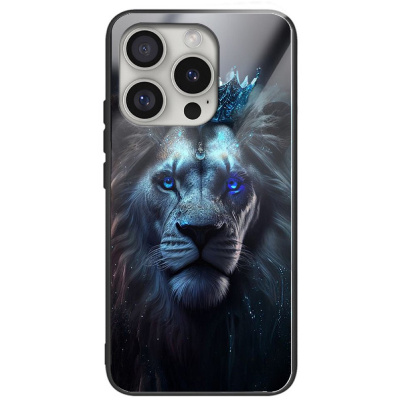 Phone 16 Pro Max Panzerglas
 Cover Lion Blau