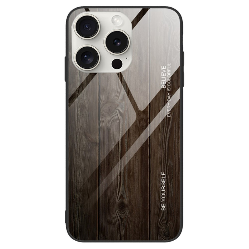 iPhone 16 Pro Max Cover Panzerglas
 Holz