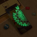 Samsung Galaxy Note 9 Cover Eule Mandala Fluoreszierend