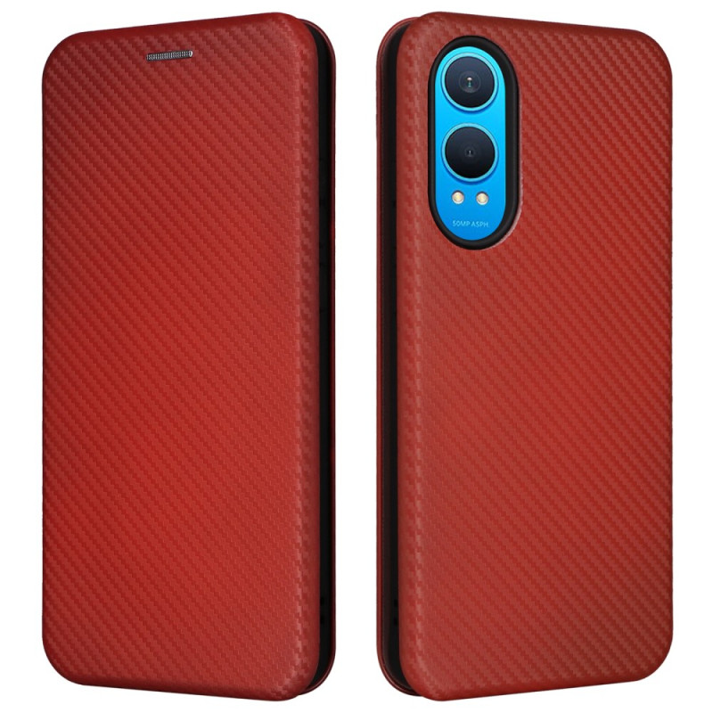 Flip Cover OnePlus Nord CE 4 Lite 5G Kohlefaser
