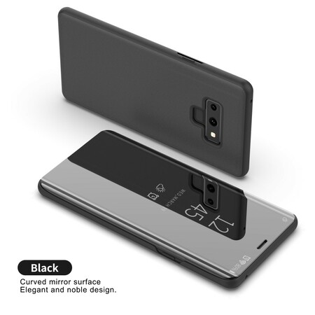 View Cover Samsung Galaxy Note 9 Spiegel und Simiii Leder