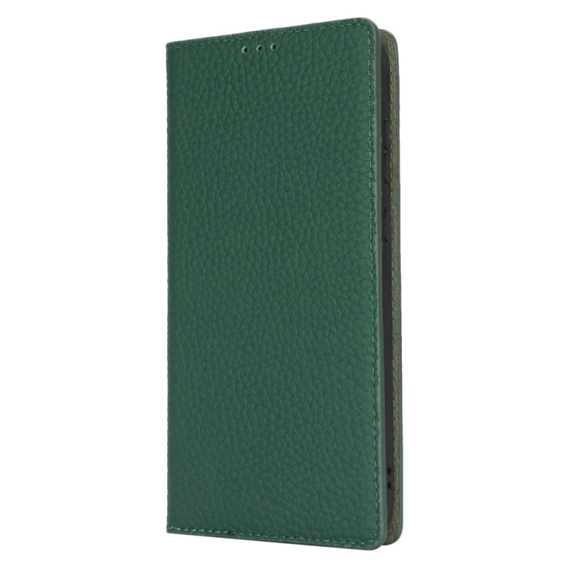 Flip Cover Samsung Galaxy S24 FE Leder Texture Litchi