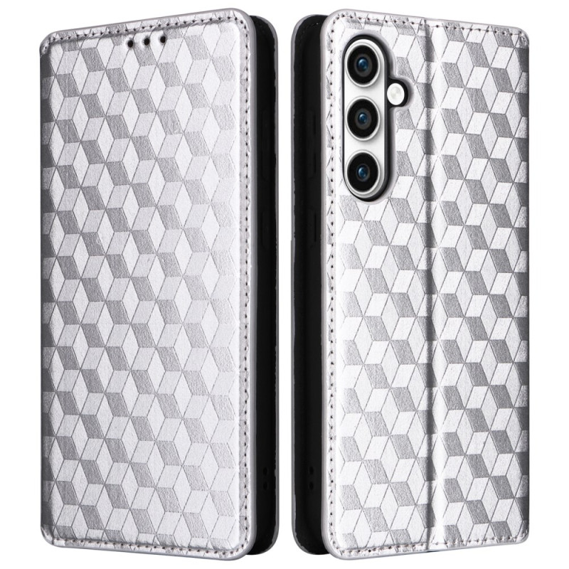 Flip Cover Samsung Galaxy S24 FE Rautenmuster
