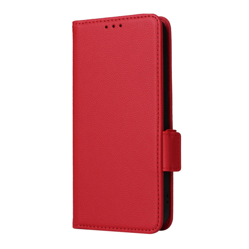 Samsung Galaxy S24 FE Hülle Glattlederimitat mit Riemen