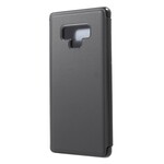 View Cover Samsung Galaxy Note 9 Spiegel und Leder-Effekt