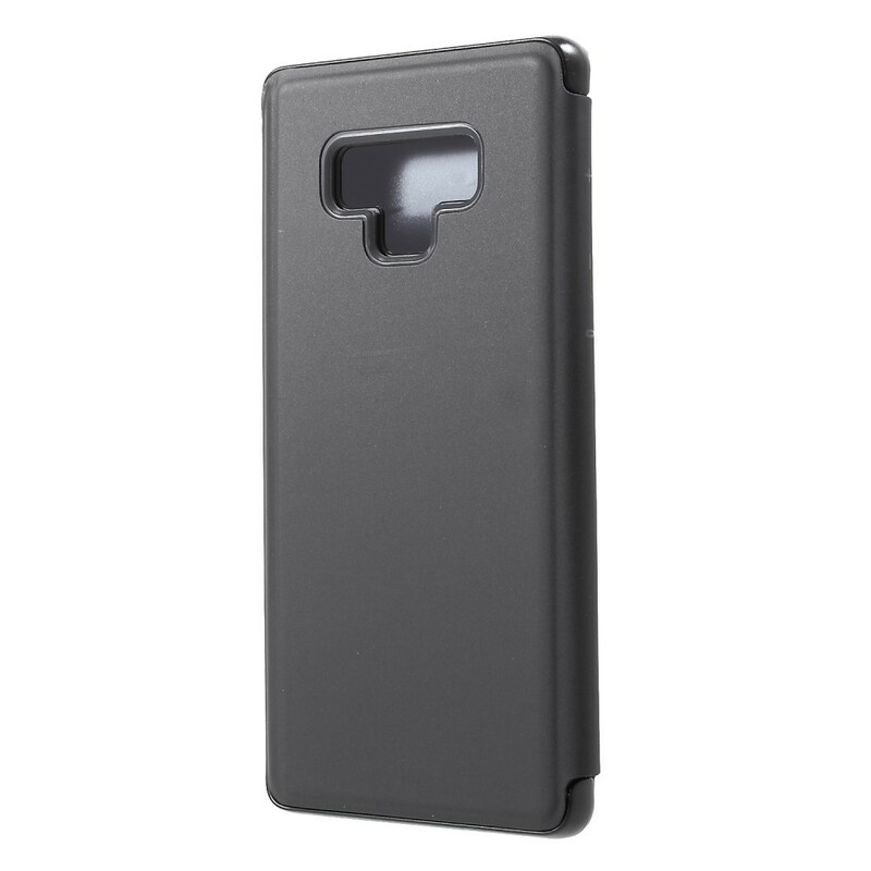 View Cover Samsung Galaxy Note 9 Spiegel und Leder-Effekt