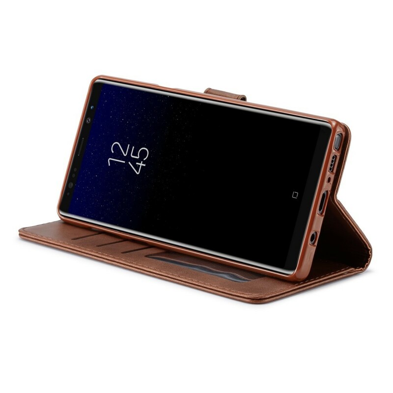 Hülle Samsung Galaxy Note 9 LC.IMEEKE Lederoptik