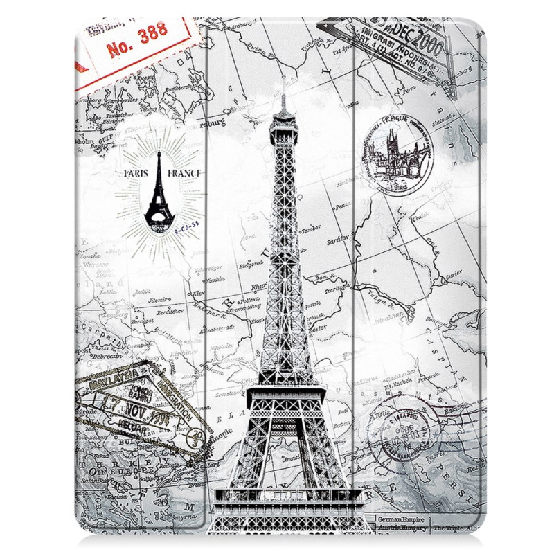 Smart Case iPad Air 13 (2024) Eiffelturm Vintage