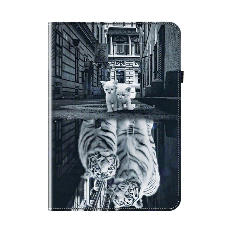 iPad Air 13 (2024) Tasche Katze und Tiger