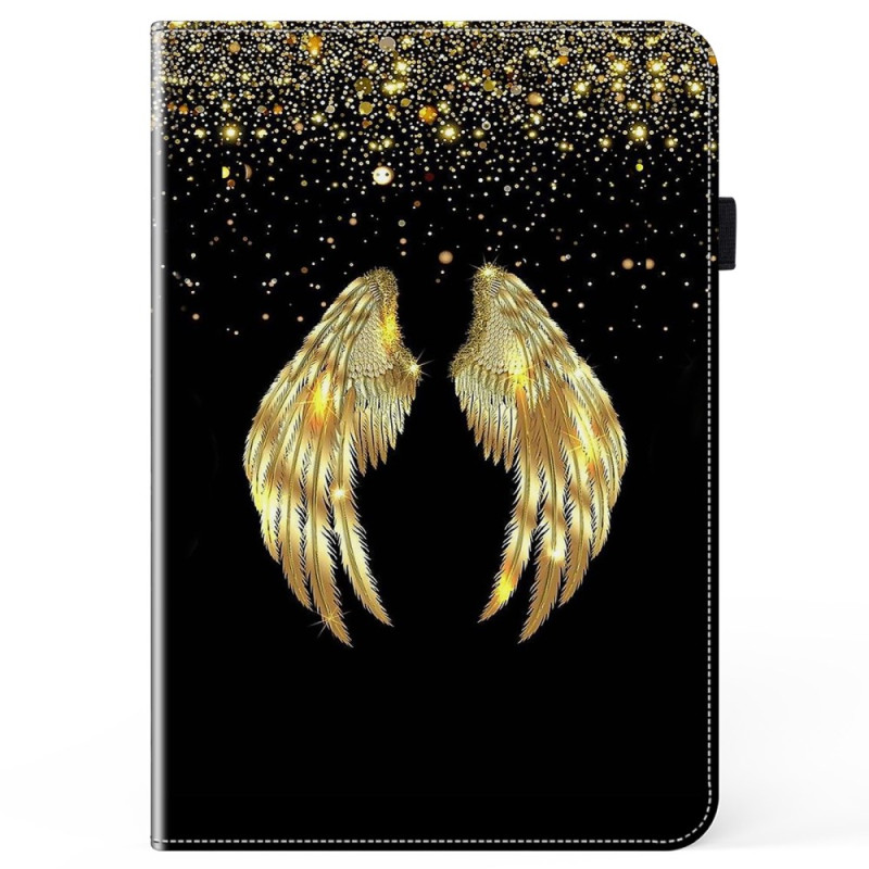 iPad Air 11 (2024)/Air (2022) (2020) Hülle Goldene Flügel