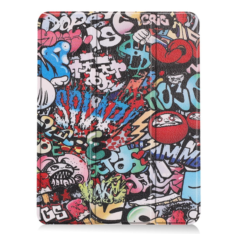 Smart Case iPad Air 11 (2024) Stifthalter Graffiti