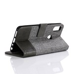 Xiaomi Redmi Note 5 Muxma Stoff & Lederoptik Tasche Xiaomi Redmi Note 5 Muxma Stoff & Lederoptik Tasche