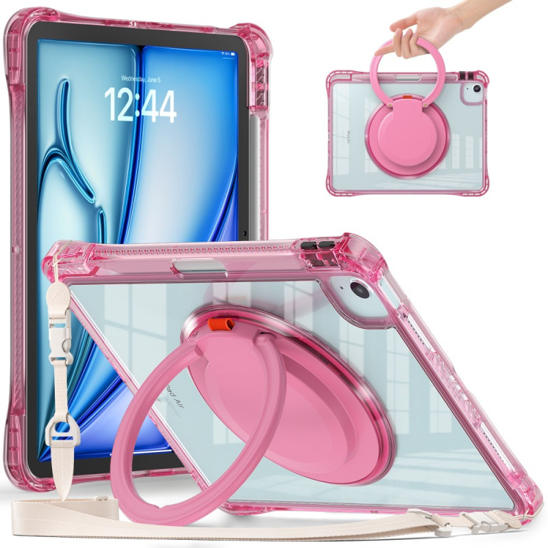 iPad Cover Air 11 (2024)/Air (2022) (2020)/ Pro 11 Transparent Schultergurt und Ständer