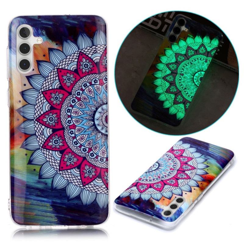 Samsung Galaxy A24 4G Leuchtendes Mandala Cover