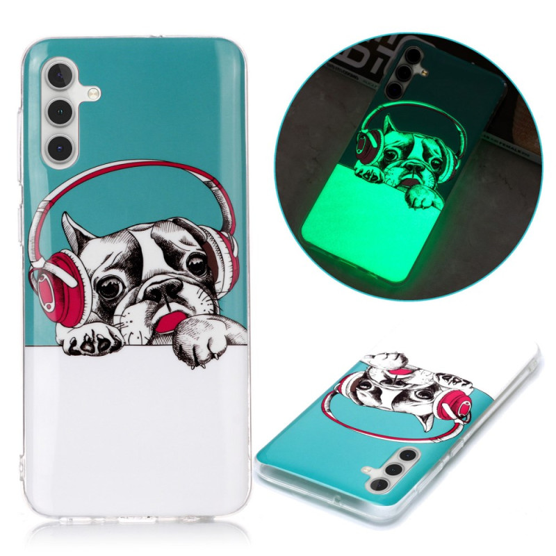 Samsung Galaxy A24 4G Leuchtendes Hundecover