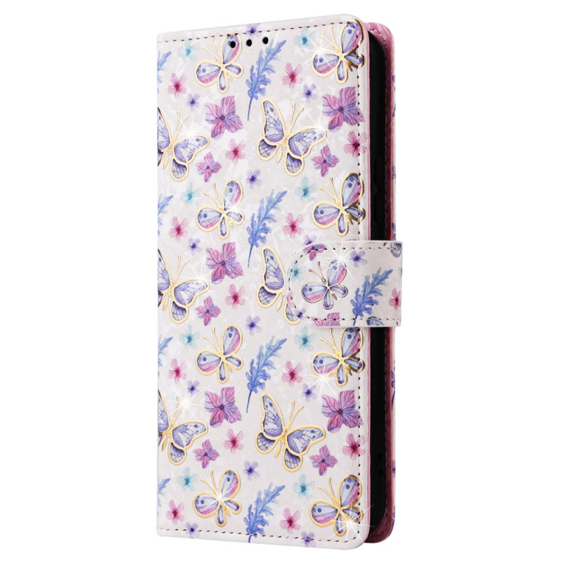 Hülle Samsung Galaxy A24 4G RFID Blocker Blumen
